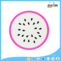 Fruit Cup Mats Novelty Jelly Color Silicone Super Cute Coasters